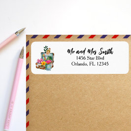 旅行ママヴィンテージスーツケースパスポートかわいい ラベル