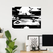 旅行マン ポスター (ホームオフィス)