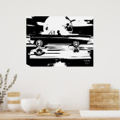 旅行マン ポスター (キッチン)