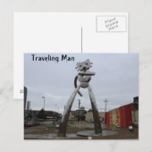 旅行マン# 12 ポストカード (正面/裏面)