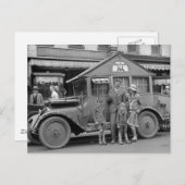 旅行ミュージシャン風変わり、車両、1929 ポストカード (正面/裏面)