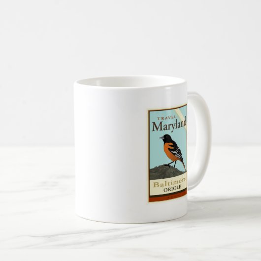 旅行メリーランド コーヒーマグカップ (正面右)