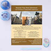 旅行ユニーク業者 チラシ (シングル)