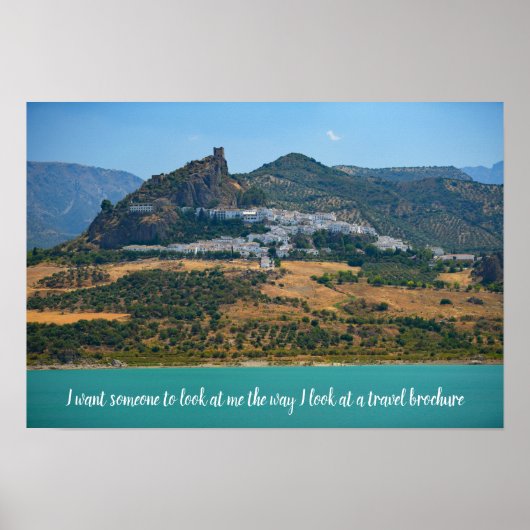 旅行ユーモアのある引用文 – スペインのポスター ポスター (正面)