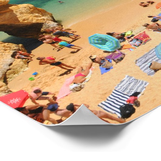 旅行ユーモアのある引用文 – ポルトガル ポスター (角)