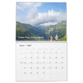 旅行ヨーロッパ カレンダー (3月 2027)