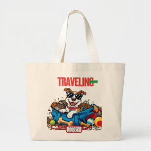 「旅行ライト」バディドッグ ラージトートバッグ