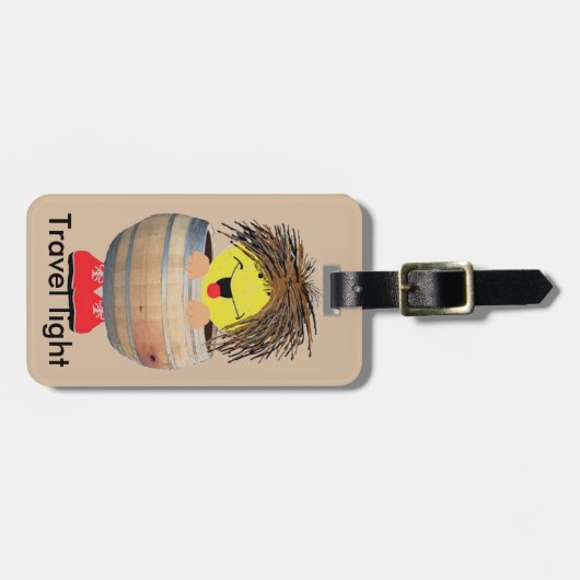 旅行ライト ラゲッジタグ (正面横)