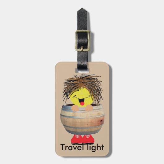 旅行ライト ラゲッジタグ (正面縦)