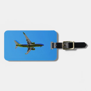 旅行ラベルの飛行機 ラゲッジタグ