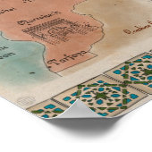 旅行レシピポスター：モロッコスパイスミックス ポスター (角)