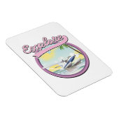 旅行ロゴの探索 マグネット (右側)