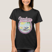 旅行ロゴを探索 Tシャツ (正面)