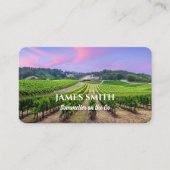 旅行ヴィネヤードワイナリー 名刺 (正面)