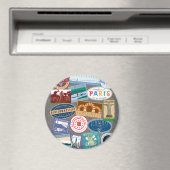 旅行世界旅行者 マグネット (インサイチュ (食洗機))