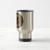 旅行中古のツイードのロゴのマグ トラベルマグ (中央)