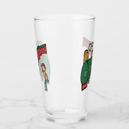 旅行中 タンブラーグラス (左)