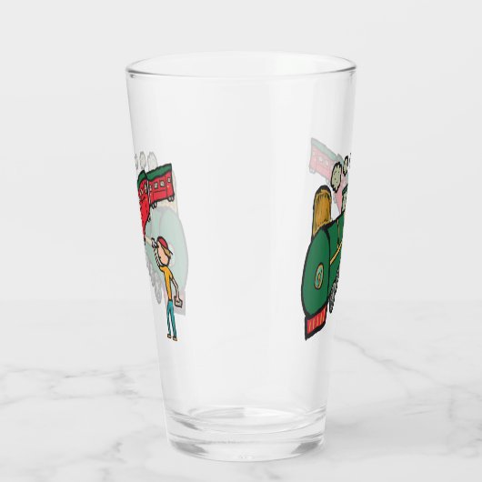 旅行中 タンブラーグラス (右)