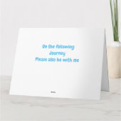 旅行中、私と一緒にいてくれてありがとう サンキューカード (裏面)