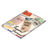 旅行仕訳帳 ノートブック (左側)