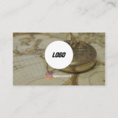 旅行代理会社 名刺 (裏面)