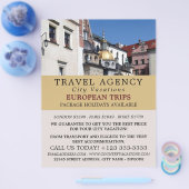 旅行代理店のクラクフのワエル大聖堂広告。 チラシ (シングル)