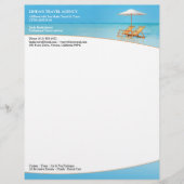 旅行代理店のレターヘッド レターヘッド (正面)