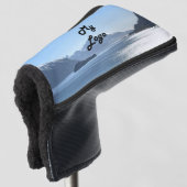 旅行代理店の休暇の観光フォトロゴ ゴルフヘッドカバー (3/4 正面)