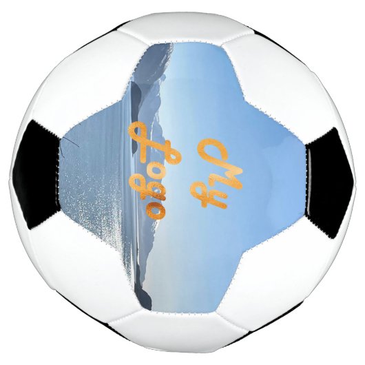 旅行代理店の休暇の観光フォトロゴ サッカーボール (回転)