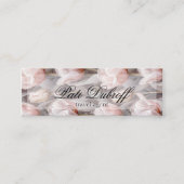 旅行代理店の休暇の観光写真 スキニー名刺 (正面)