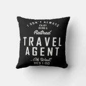 旅行代理店の作業職種ギフト クッション (裏面)