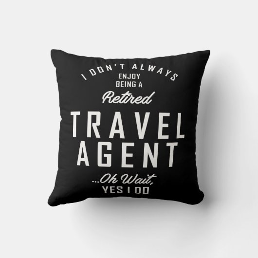 旅行代理店の作業職種ギフト クッション (裏面)