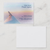 旅行代理店の名刺 名刺 (正面/裏面)
