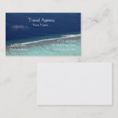 旅行代理店の名刺 名刺 (正面/裏面)