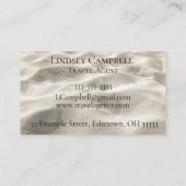 旅行代理店の名刺 名刺 (裏面)