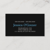 旅行代理店の名刺 名刺 (裏面)