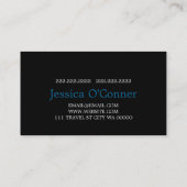 旅行代理店の名刺 名刺 (裏面)