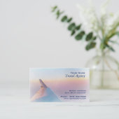 旅行代理店の名刺 名刺 (スタンド正面)