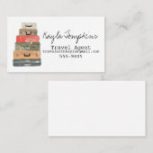 旅行代理店の名刺 名刺 (正面/裏面)