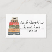 旅行代理店の名刺 名刺 (正面)