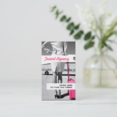 旅行代理店の名刺 名刺 (スタンド正面)