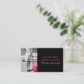 旅行代理店の名刺 名刺 (スタンド正面)