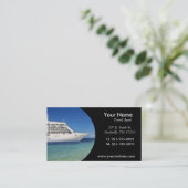 旅行代理店の名刺、100は、白い詰まります 名刺 (スタンド正面)