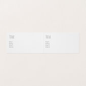 旅行代理店の夏休みヴィンテージスーツケース 名刺 (内部フラット)