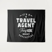 旅行代理店の役職ギフト タペストリー (正面(横))