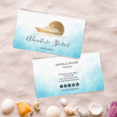 旅行代理店の旅行ブログブルーワールドマップクルーズ 名刺