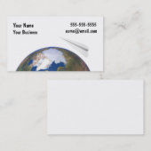 旅行代理店の私用パイロット 名刺 (正面/裏面)