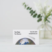 旅行代理店の私用パイロット 名刺 (スタンド正面)