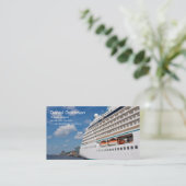 旅行代理店の遊航船の名刺 名刺 (スタンド正面)