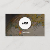 旅行代理店のQRコード 名刺 (裏面)